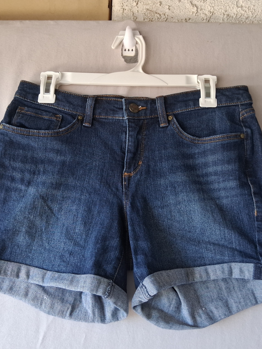 Women's Vintage America Blues Denim Shorts : Size 6/28 : Blue